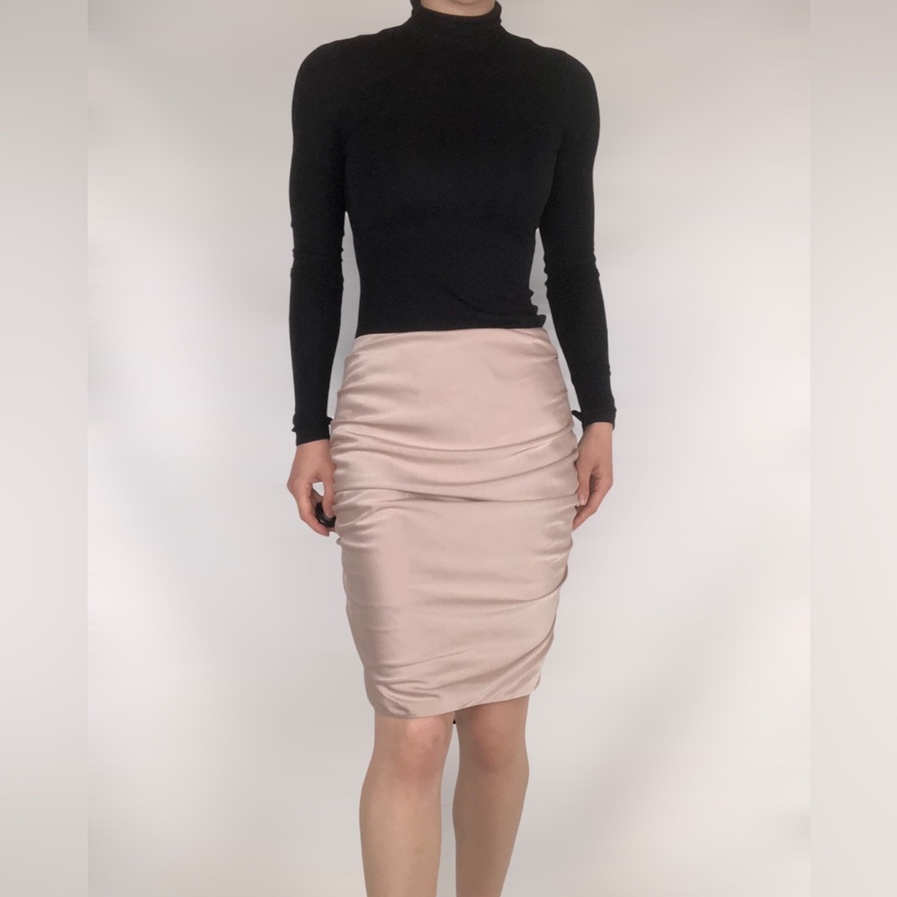 AS by DF Ruched Mini Bodycon‎ Skirt